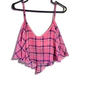 Pink and Purple Racerback Flowy Top by Blush